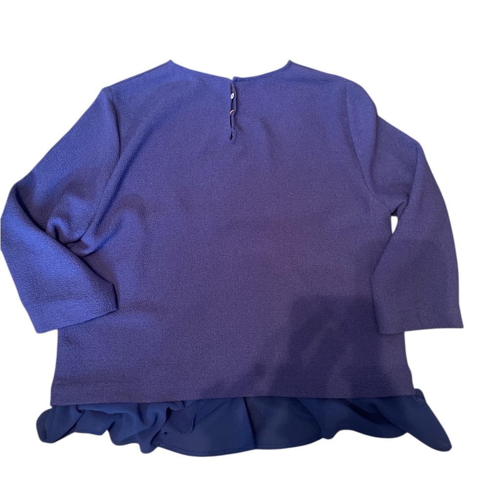 Zara Layered 3/4 sleeve top - Picture 4 of 4